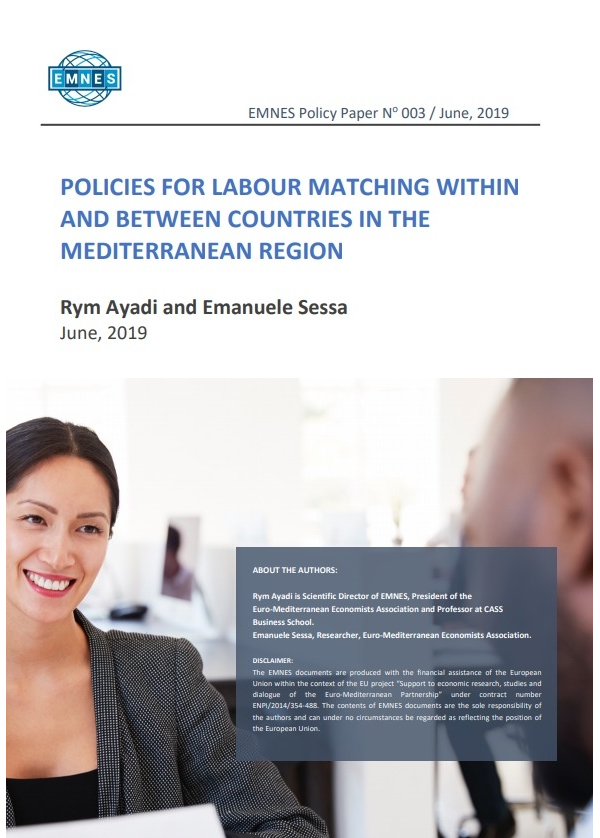 Policies For Labour Matching Within And Between Countries In The Mediterranean Region